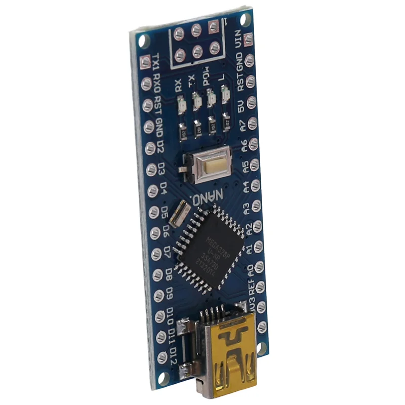 وحدة طاقة نانو V3.0 ATMEGA328P CH340G MICRO/TYPE-C/MNI مع رأس الدبوس نسخة محسنة أسلاك لوحة بدون لحام