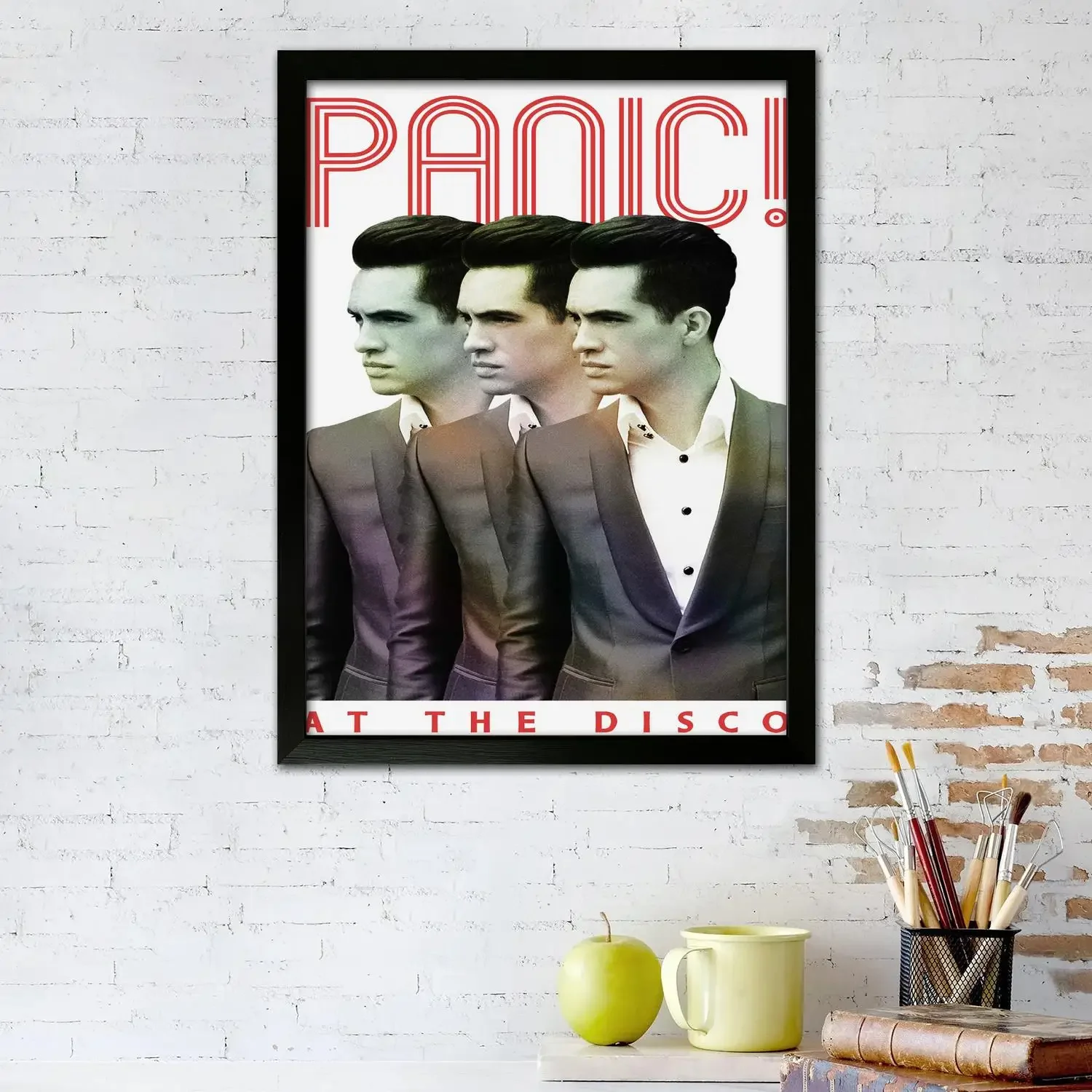 panic_ at the disco Canvas Art Poster and Wall Art Picture Print, Modern Family Bedroom Decor Posters,Decorative painting