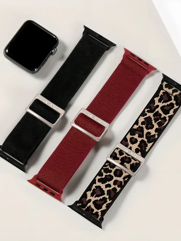 Armband für Apple Watch Band 45 44 mm Ultra 49 mm 40 42 41 mm 38 mm 40 44 breites Nylon für Iwatch Serie 11 10 9 Se 8 2 Correa Armband
