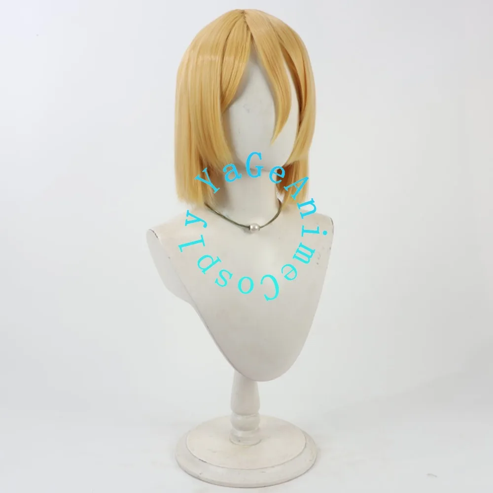 Dr Stone Ryusui Nanami Cosplay Wig Natural Scalp Styled Hair for Science Festival Anime Convention Adventure Photo Shoot