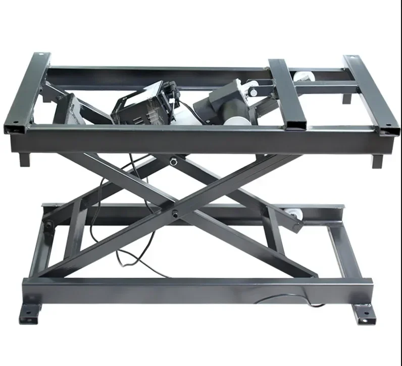 Electric Lift Multifunctional Wired / Wireless Electric Lift Coffee Table Dining Table Hardware Folding Iron Frame