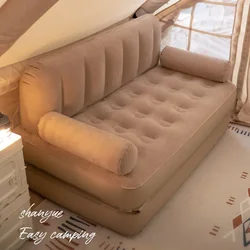 Large Size Relaxing Inflatable Seat Comfortable Single Floor Reclinable Inflatable Sofa Luxury Koltuk Takımı Outdoor Furniture