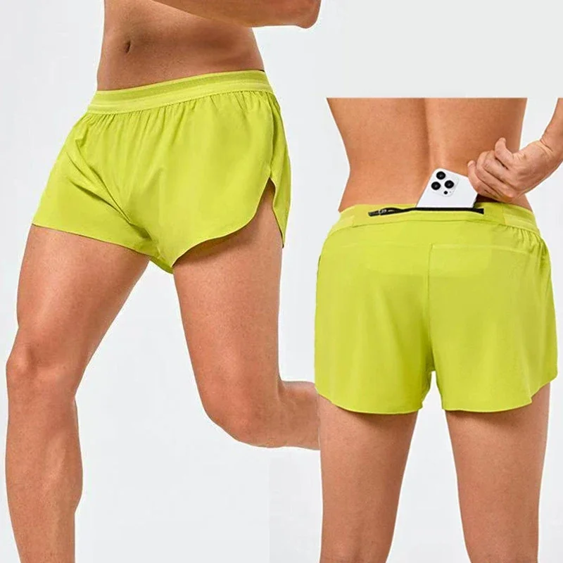 

Men's Running Shorts Quick-drying Fitness Athletic Shorts With a built-in liner Sport Workout Training Bodybuilding Short Pants