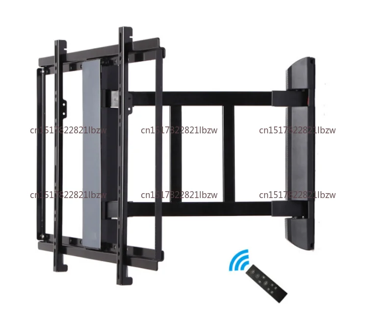 32-85inch motorized Electric swing arm Full motion TV wall mount smart remote control swivel arms TV wall bracket