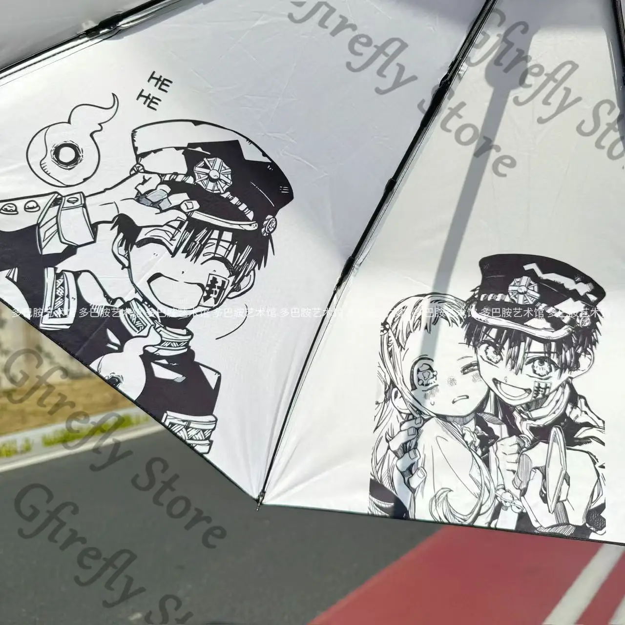 Toilet-bound Hanako-kun Voluntarily Bumbershoot Portable Colleagues Umbrella Anime Gorgeous Sunscreen Ambitus Rainshade Gift