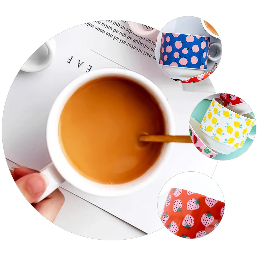 

1 комплект штабелируемой керамической кружки, набор креативных керамических кофейных чашек для кухонной столешницы, чая, молока, горячего шоколада