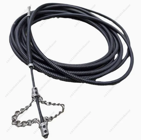 

Электрический инструмент для прочистки канализации: специальный пружинный дренажный аппарат для удаления засоров в трубах