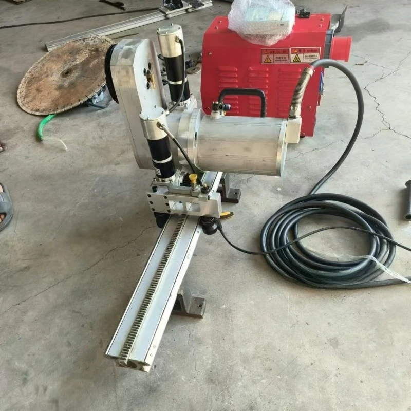 Reinforced wall cutting saw, high power high frequency wall saw