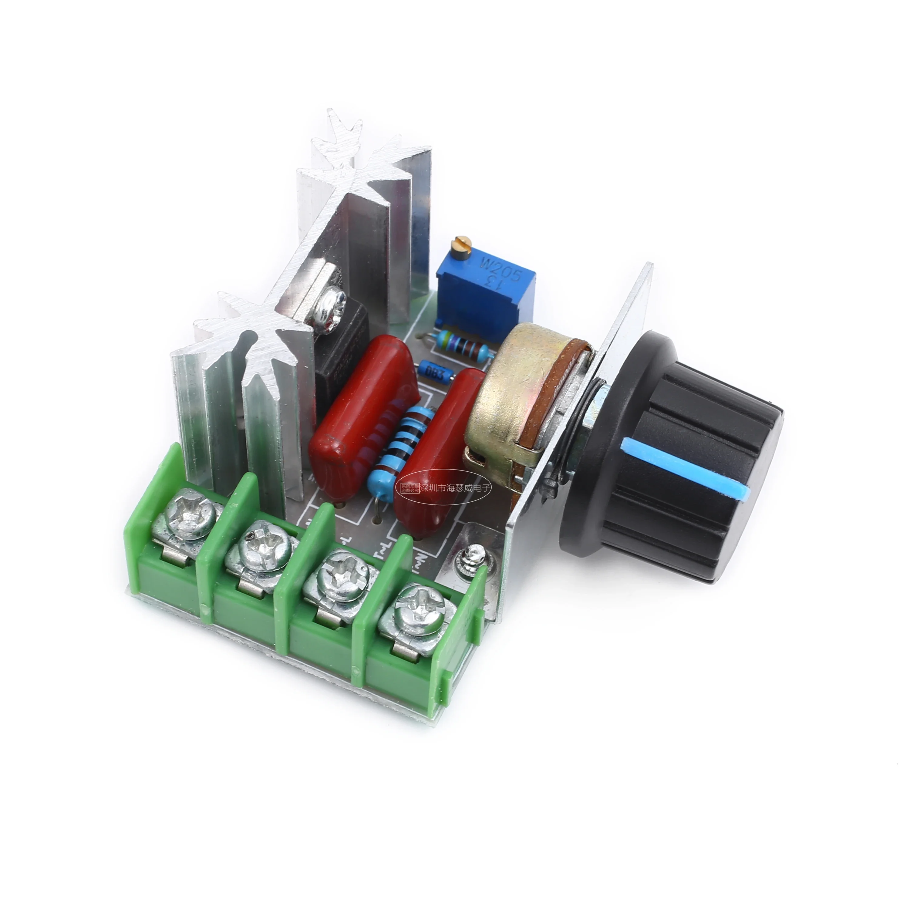 AC 220V 2000W SCR Voltage Regulator Dimming Dimmers Motor Speed Controller Thermostat Electronic Voltage Regulator Module