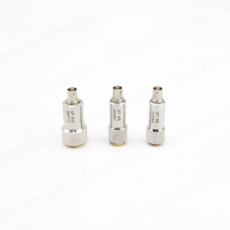 5MHz straight probe 5P10 5P6 5P8 ultrasonic flaw detector small diameter probe high frequency longitudinal wave transducer