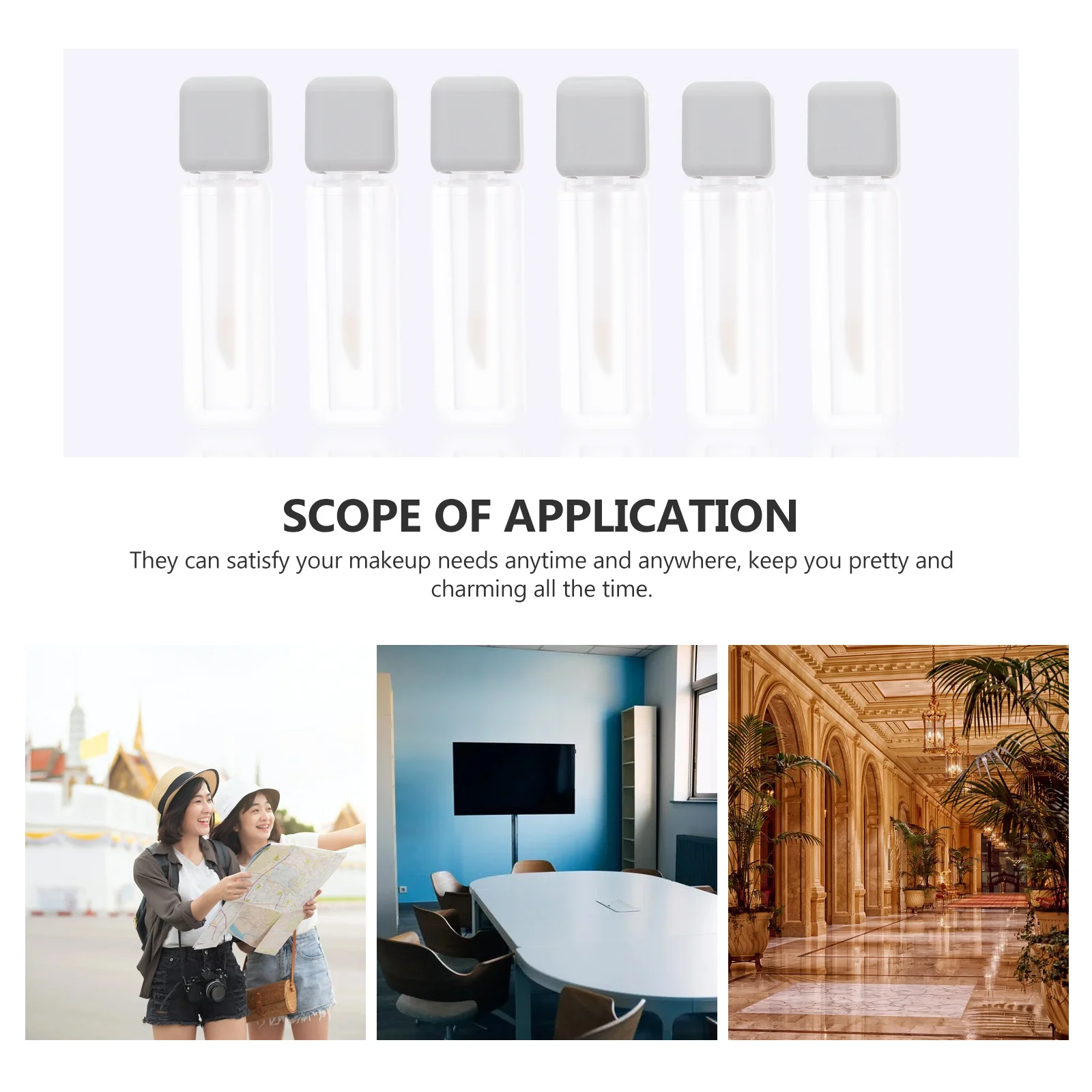 5 stuks Lipgloss Sub Tubes Mini Lege Cilindrische Flessen Draagbaar voor Reizen DIY Lippenbalsem Hervulbare Containers