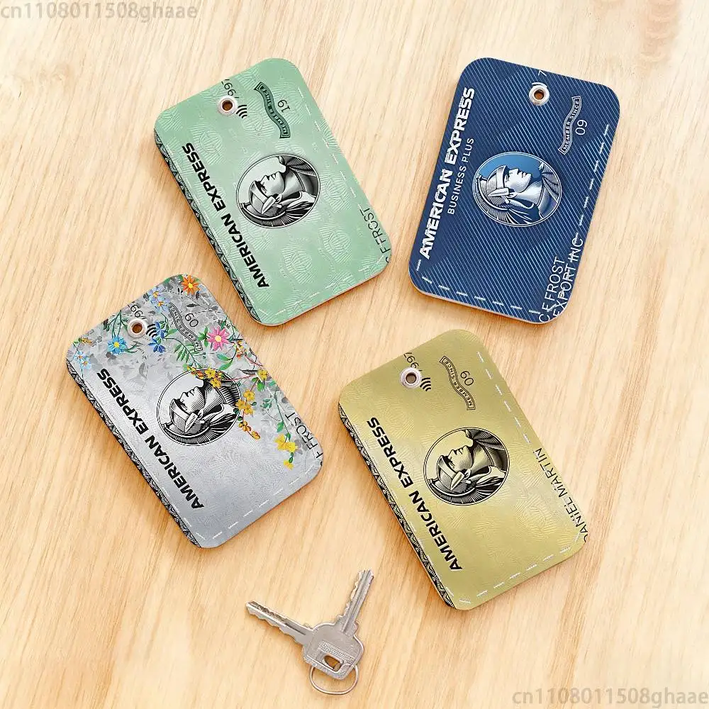 USA E-express-S Credit Personalised Print Card Holder Suitable For Holder Girls Door Card Case Women Badge Holder Keychain