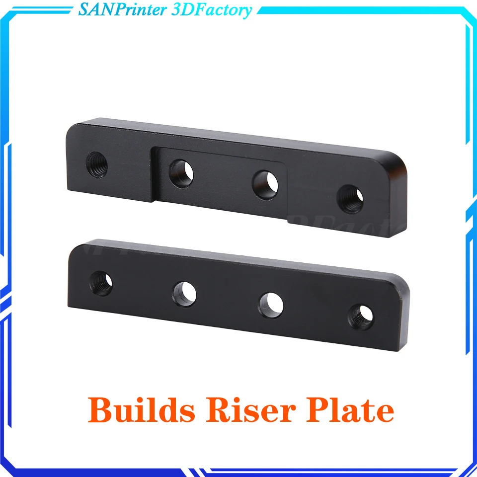 

1pcs Open C-Beam Aluminum Mounting Riser Plates builds for 3D Printer Parts CNC Machine