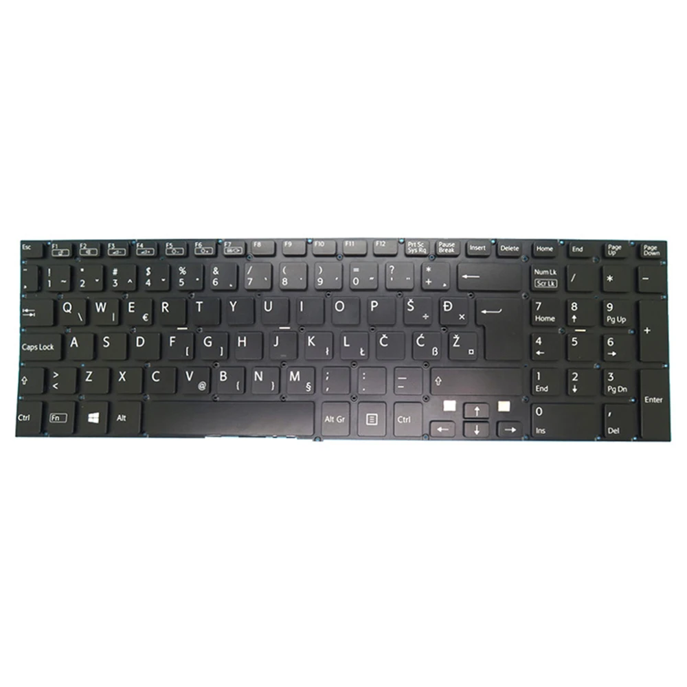 Slovenian SL Laptop Keyboard For SONY SVF152 SVF153 149240691PT AEHK9T001103A 8Z.NAEBQ.006 Black Without Backlit New