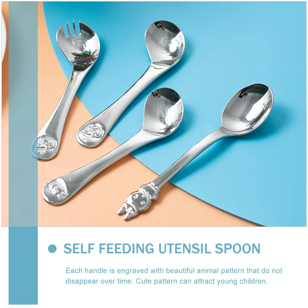 Elleboog Lepel Training Servies Voor Baby Baby Eten Scoop Feeder Bestek Voeden Zelflerende Gebruiksvoorwerp Bestek