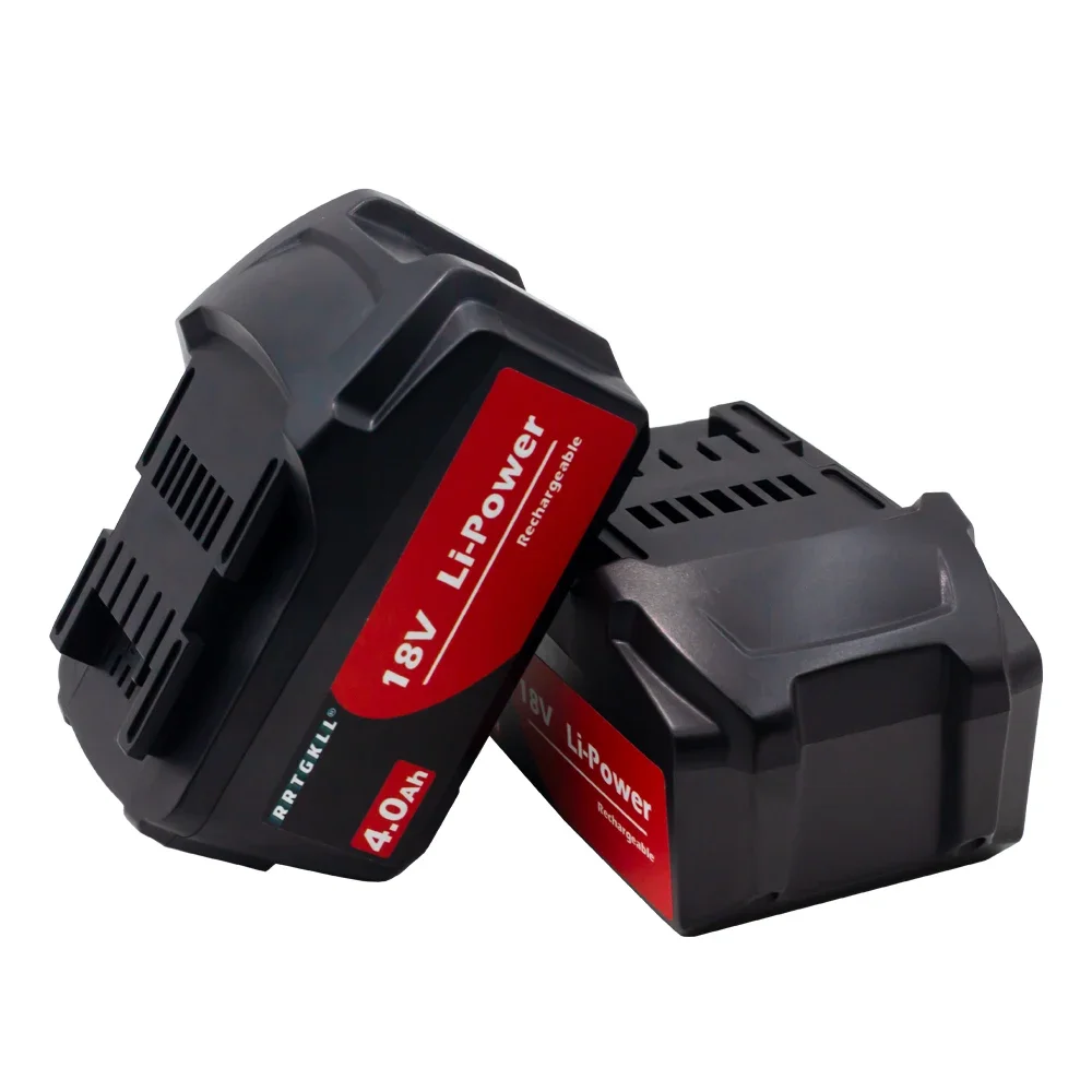 Newest Rechargeable 18V 4.0Ah Battery for Metabo Cordless Power Tool Drill Drivers Wrench Hammers for Metabo 625592000 625591000