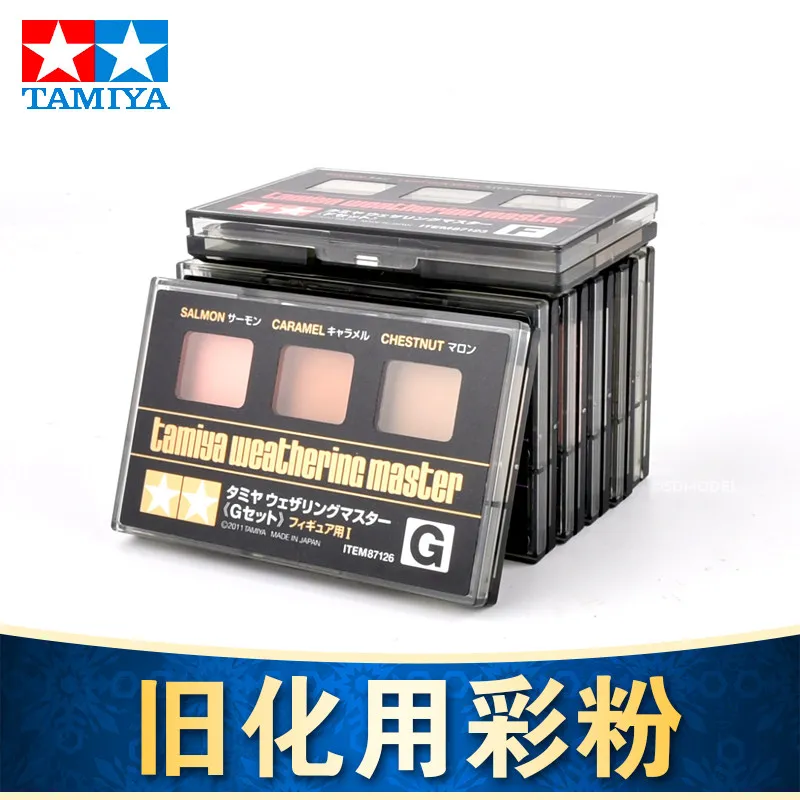 Old Effect Pastel Foundation Make-up 5D TAMIYA Model Natural Soil Combination Brush With Sponge Head Baking 76614