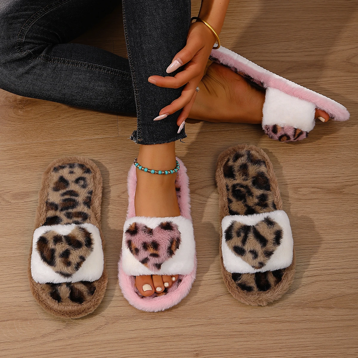 

Новинка 2026, женские домашние тапочки, зимние туфли с открытым носком и перекрестной подошвой, осенние нескользящие тапочки для ванной на льняной подошве, женские шлепанцы