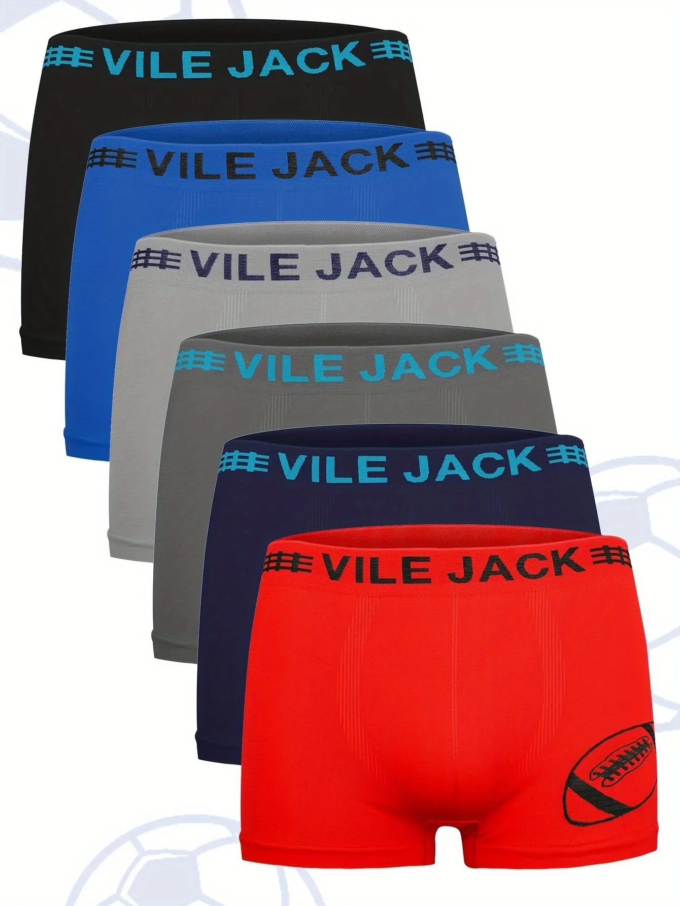 14-Pack Tween Boys Boxer Briefs Sports Style Random Print Comfortable and Breathable Polyester Seamless 10-14 Years Boys Shorts