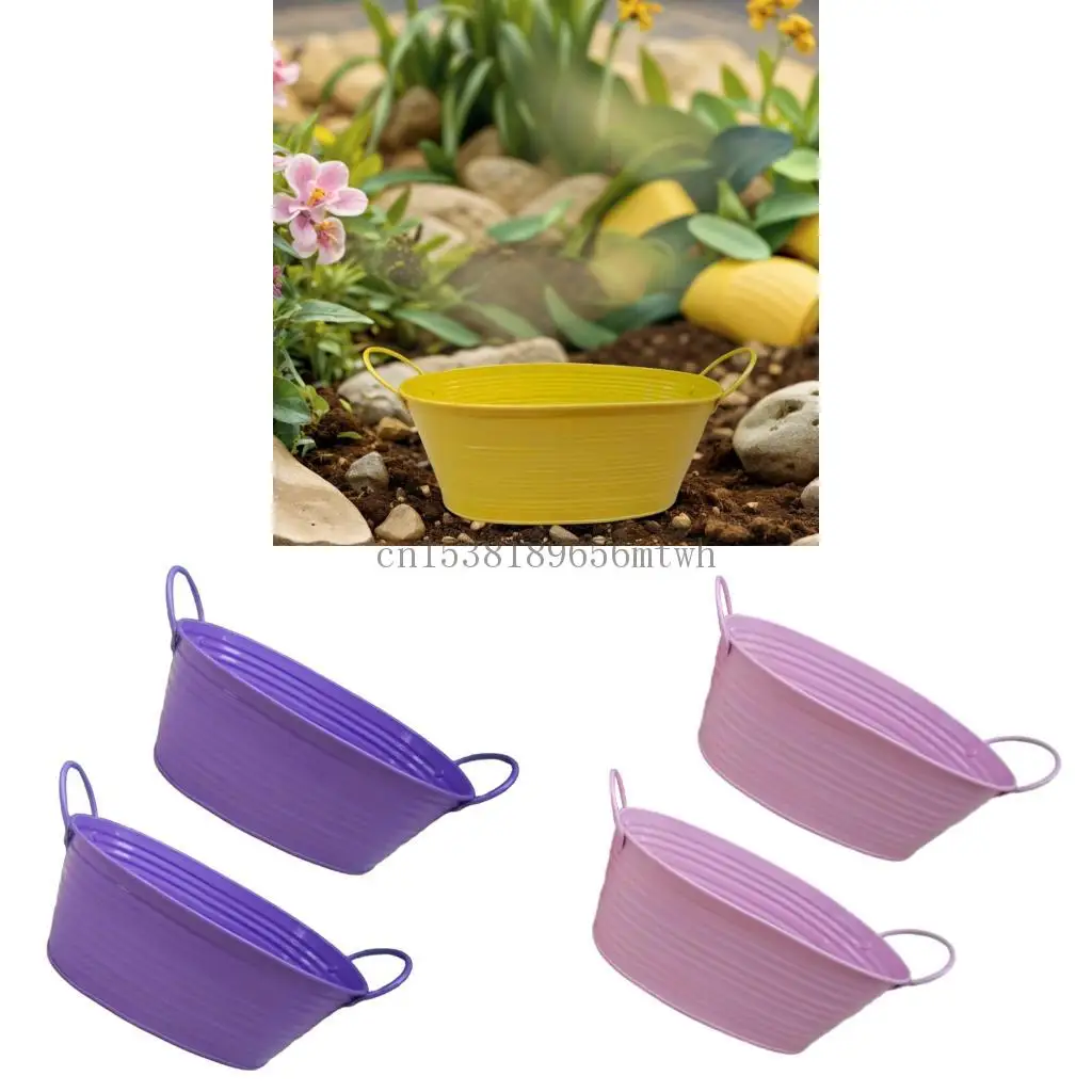 

Элегантное овальное цветочное ковш