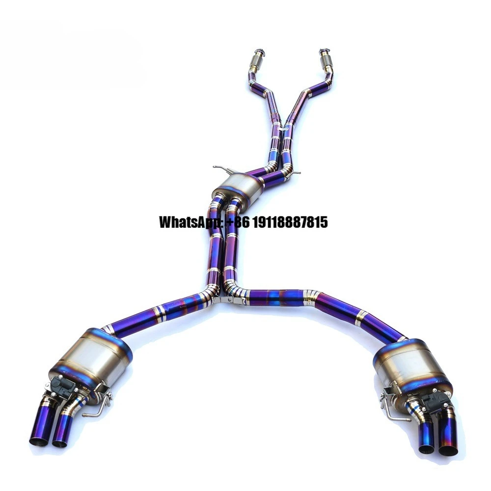 CENDE Performance Titanium Axleback or Full Exhaust System for Audi