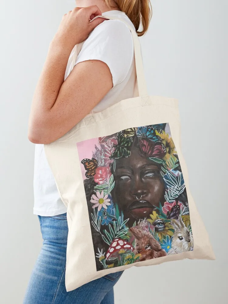 

Mother Nature Tote Bag Reusable bags shoping bag tote bag women shopper bags