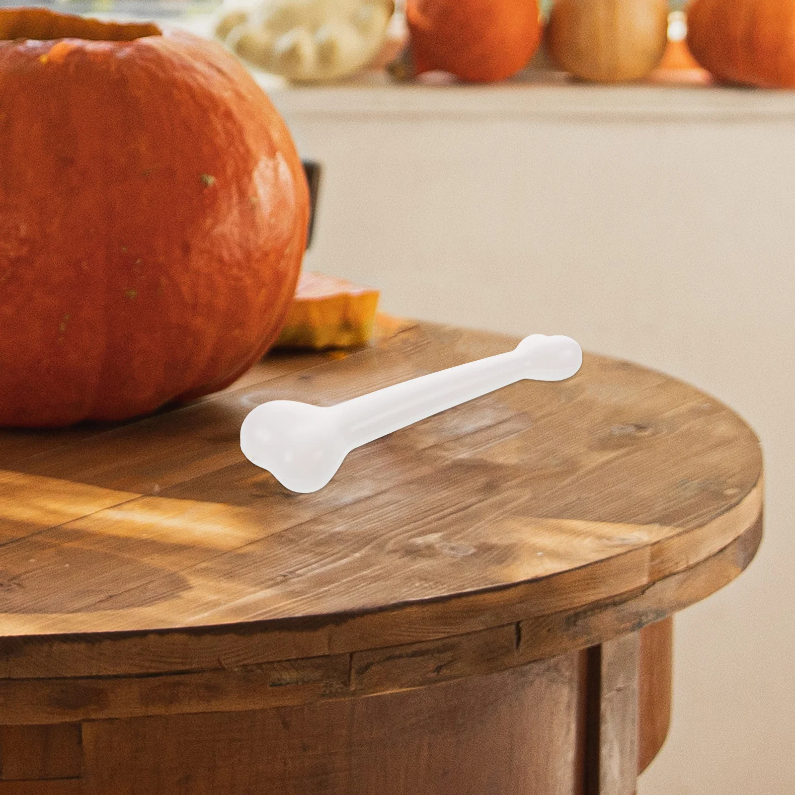 

White Simulative Plastic Bones Halloween Props Accessories Party Decoration Costume Dress Up Halloween Props