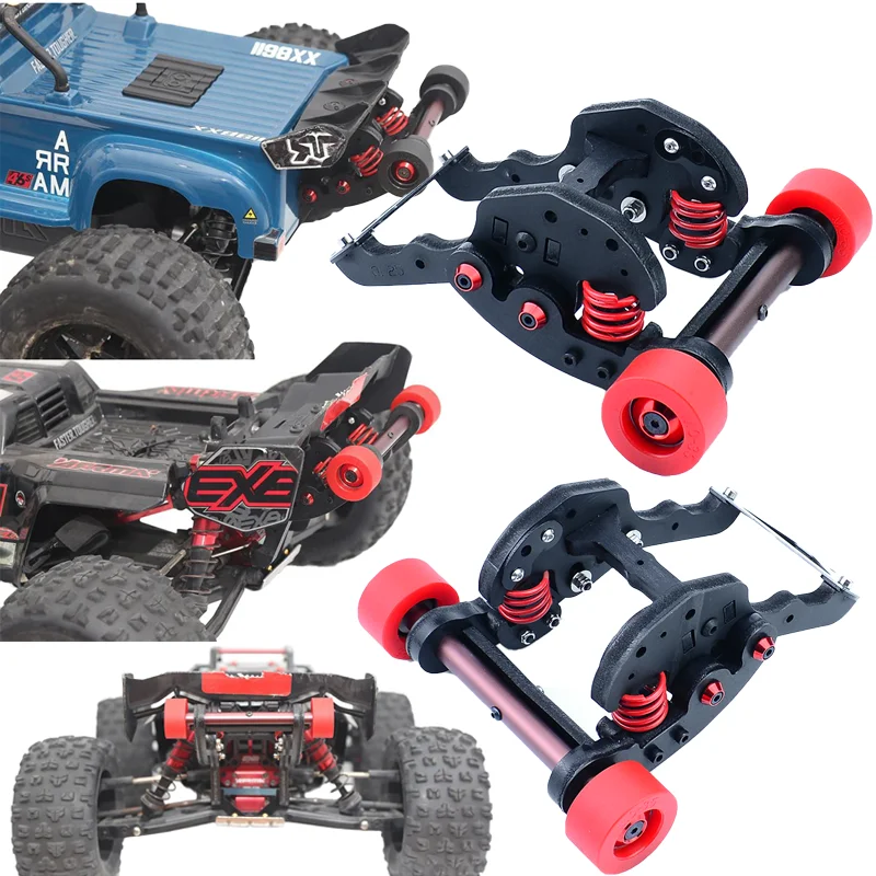 Для 1/8 ARRMA RC Spring Wheelie Bar Set KRATON 6S V6 EXB V2 EXB V6 NOTORIOUS 6S V6 для использования автомобилей Для 1/8 ARRMA RC Spring Wheelie Bar Set KRATON 6S V6 EXB V2 EXB V6 NOTORIOUS 6S V6 для использования автомобилей