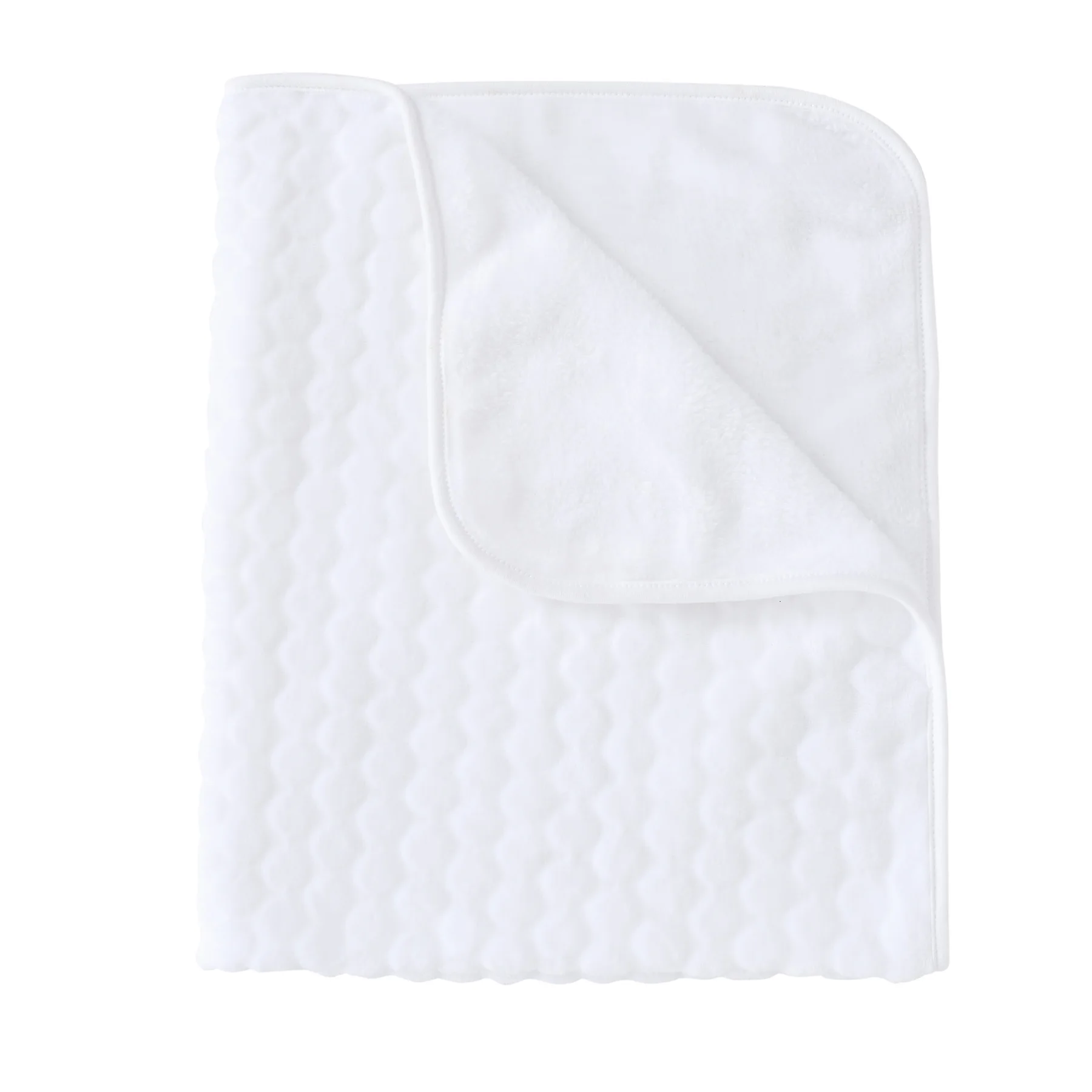 Manta cálida de doble capa para bebé y niña, envoltura térmica para recién nacido, Toalla de baño de lana suave, manta para cochecito de bebé, saco de dormir de 70x80cm