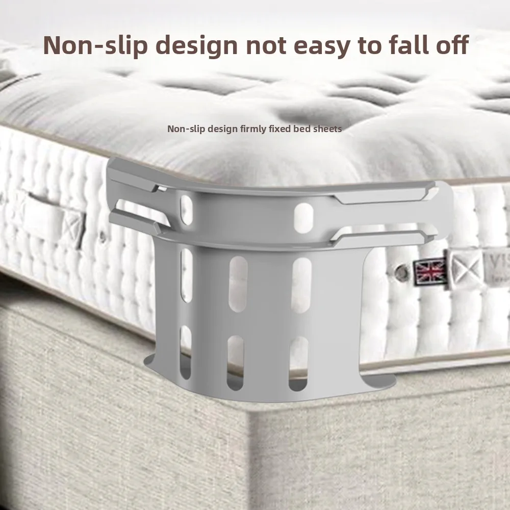 Bed Sheet Holder, Non Slip, Anti Running, Non Shifting, Divine Tool Without Needle Clip, Invisible Card