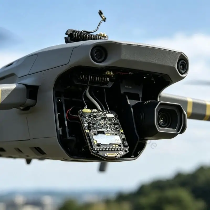 96BA 4-Kanal-Bürstenloser Motordrehzahlregler mit Gyroskop-ESC-Steuerplatine für ferngesteuerte Flugzeuge, Haltbarkeit – Detail 3