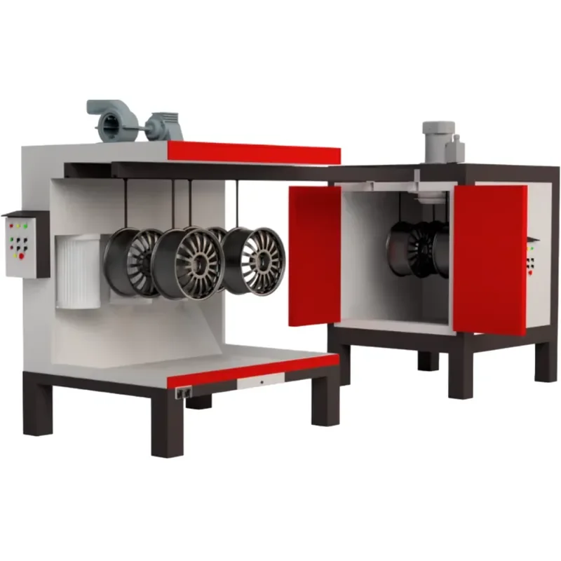 GookiiTech Professional Powder Coating Line Support High Temperature High-efficiency One-stop Spray Painting Line with CE