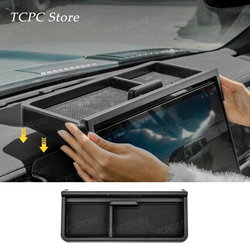 

For BYD Formula Leopard 8, DENZA B8 Car Styling silicone Instrument Panel Storage Pad Screen Rear Center Console Storage Box