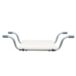 Bath Bench Anti-Slip Shower Seat With Adjustable Length 28-32 Inch Bath Seat Suspended Anti-slip Shower Chair Bathtub Bathing