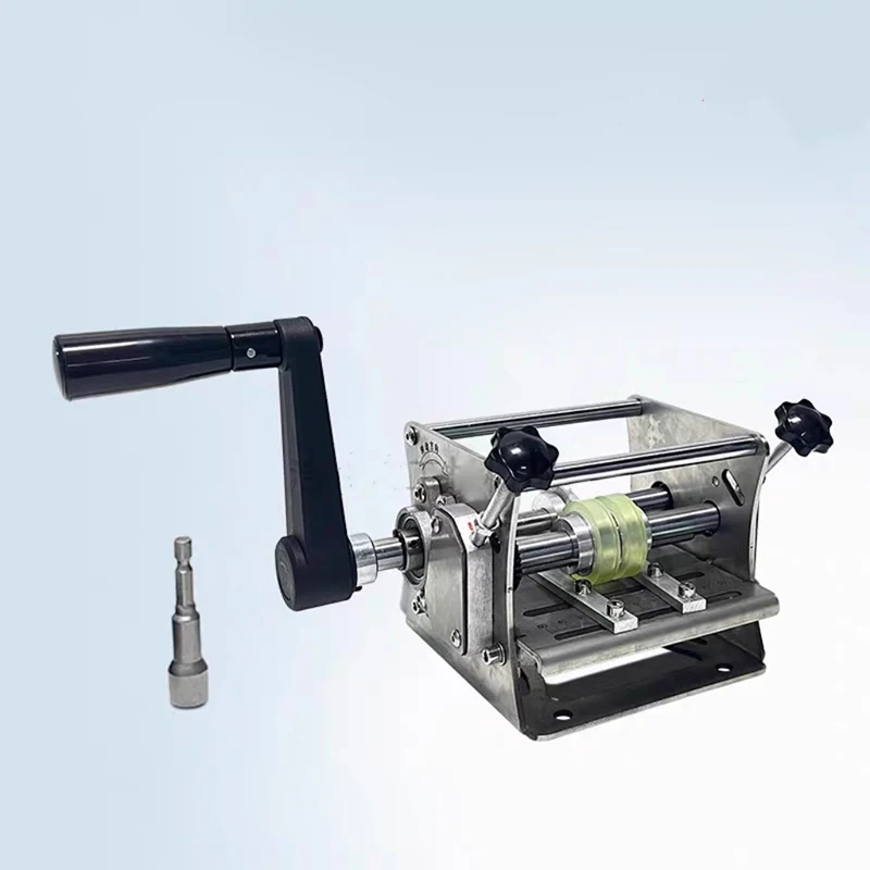 ماكينة تقطيع ربط الحواف اليدوية: قطع خالية من الغبار إلى أجزاء متساويةان، عملية خالية من الأزيز متوافقة مع التدريبات اليدوية #5