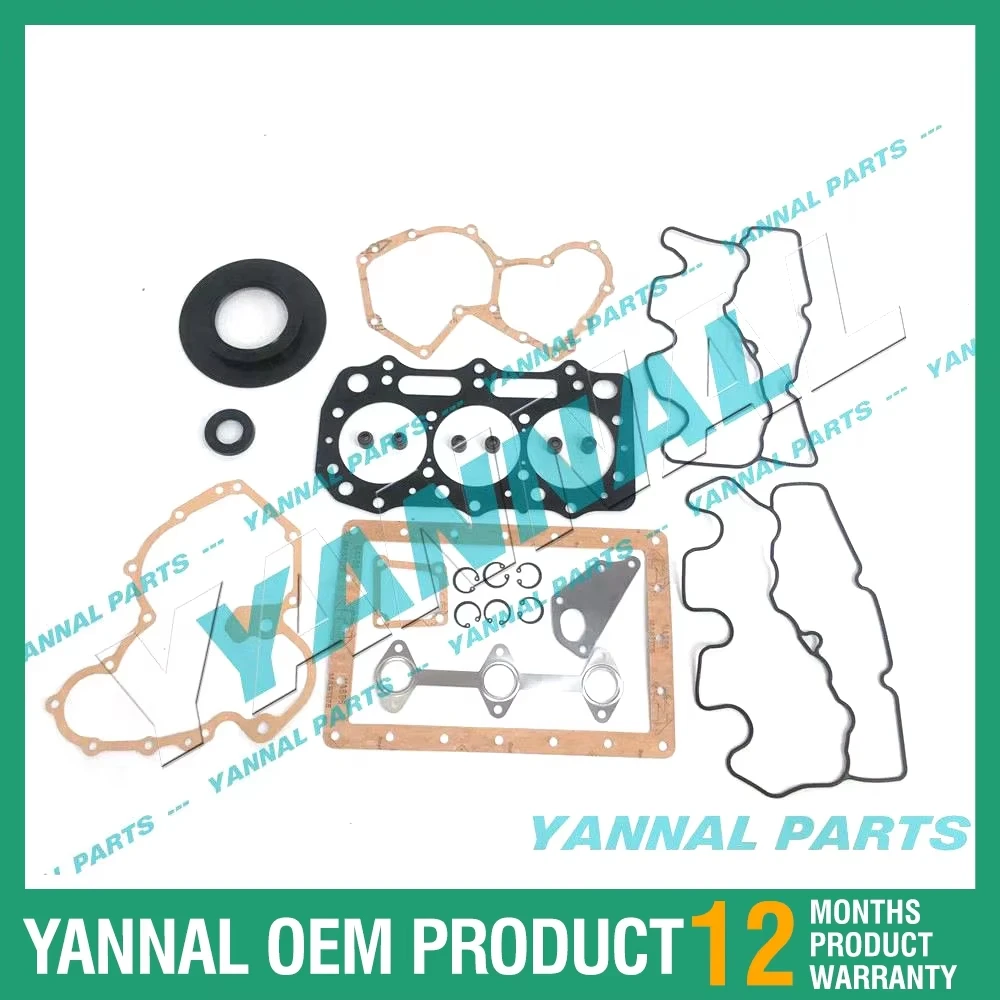 403D-11 Ring Piston 77mm & Kit Piston & Kit Gasket Untuk Mesin Perkins 403D-11 403C-11 404D-15 404C-15 Untuk JCB mini Diger