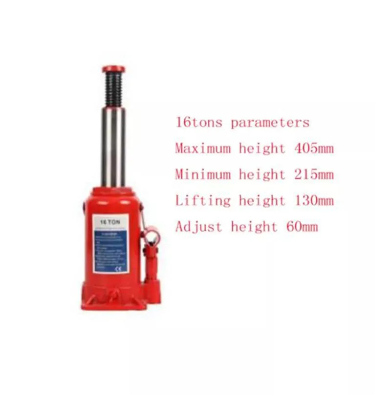 Vertical Hydraulic Jack 16Tons Trolley Car Off-Road Vehicle With Tire Changing Jack NEW 1PC