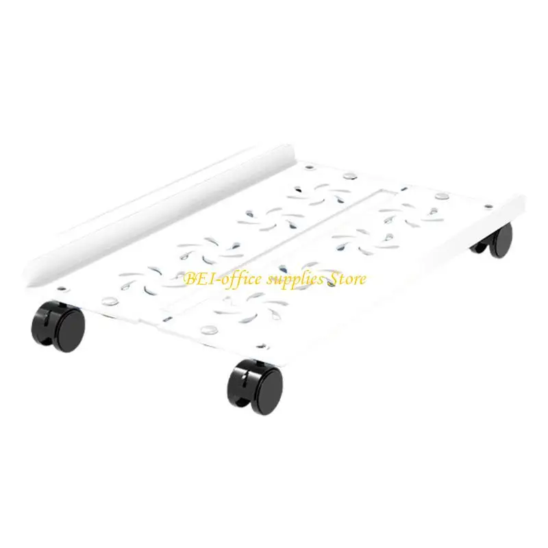 

A9LC Adjustable Computer Tower Stand Mobile CPU Stand with 4 Rolling Caster Wheel Under Desk CPU Holder PC Floor Risers