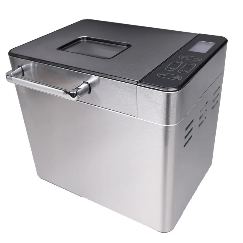 Stainless steel household bread machine 2 pounds 13 functions reservation dough fermentation mixing fruit material box