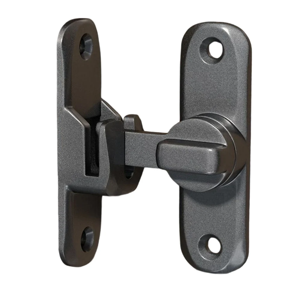 Compact Door Latch For Sliding Doors Garage Latch Door Lock Latch 56.5*23*79 Mm Compact Design Installation Kit