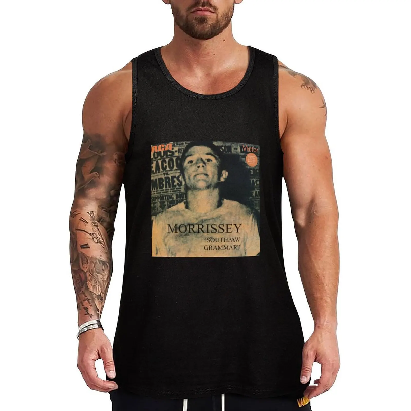 Morrissey southpaw grammar Tank Top summer clothes mens gym clothes gym t-shirts man Men sleeveless tee