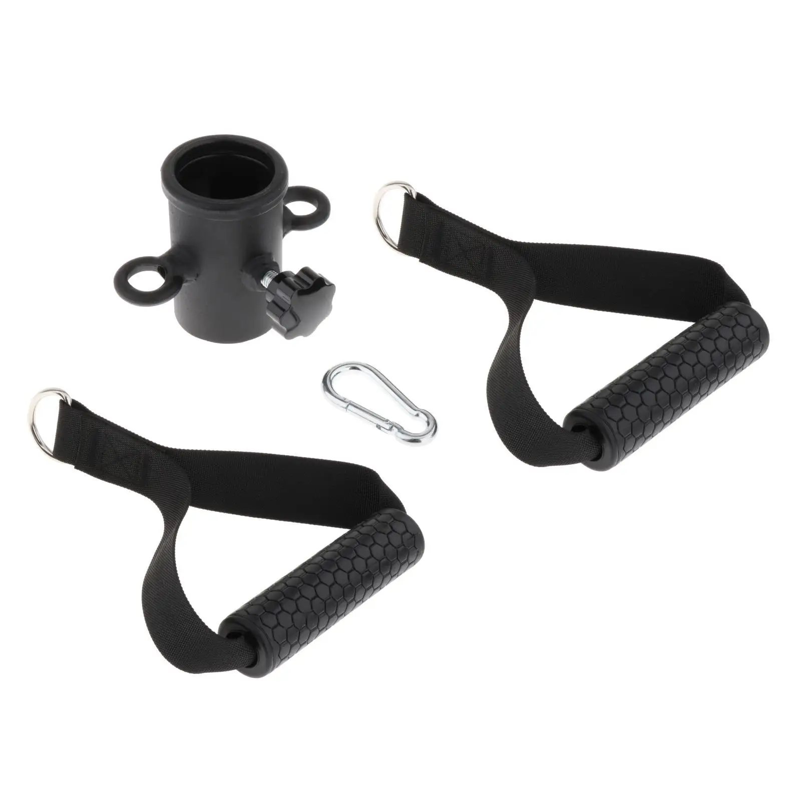 Handle Attachment, Double Handle Straps, T-bar Equipment, Double Grip Handle for