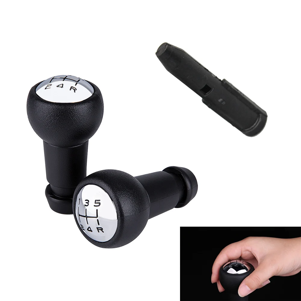 

5 Speed Gear Shift Knob Car Gear Shift Knob Pen Lever Stick Adapter for Citroen C2 C3 C5 C4L Peugeot 206 306 307 308 406 605