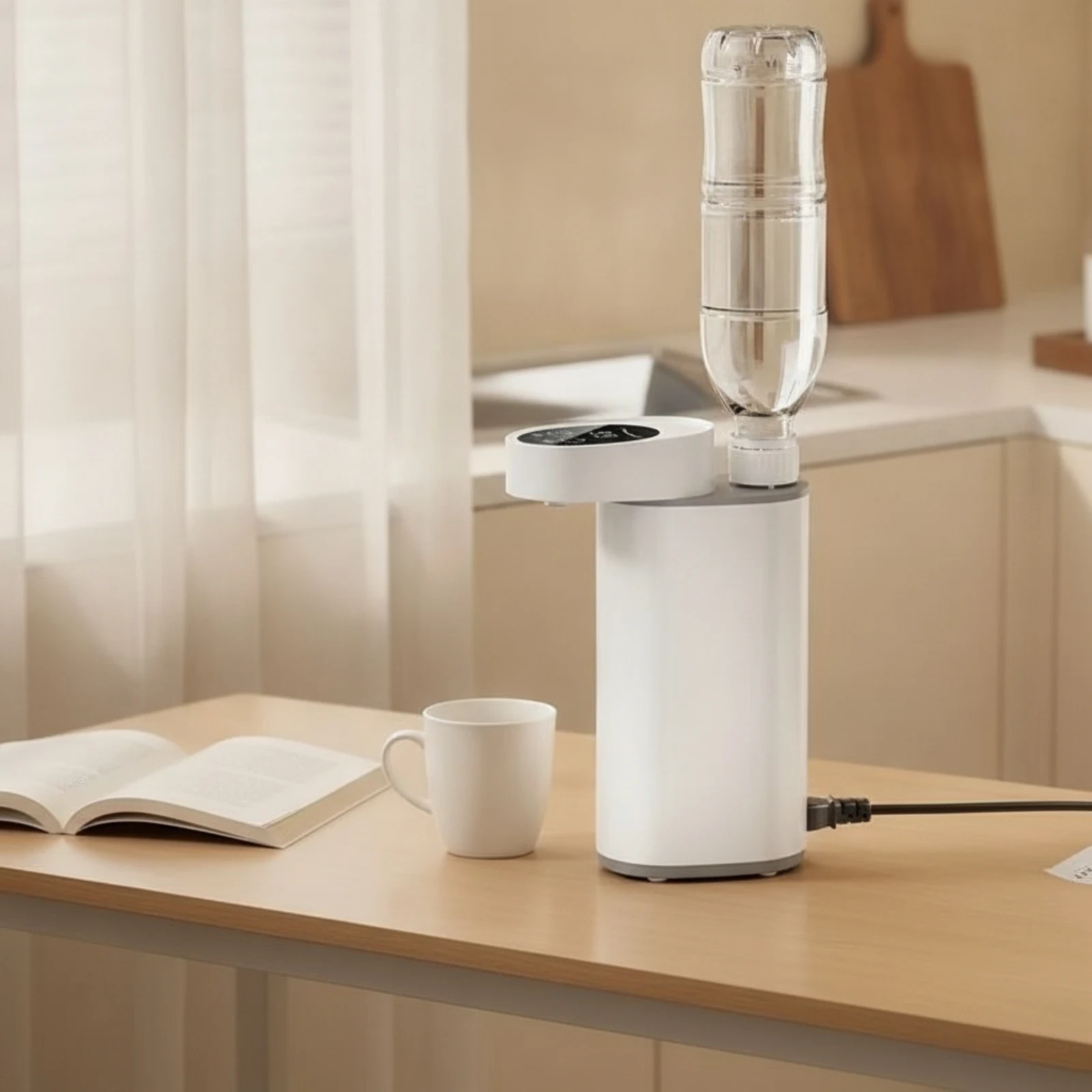Instant Hot Water Dispenser Portable Bottle Water Dispenser Appliance Easy-to-Install Quiet for Students, Home, Office