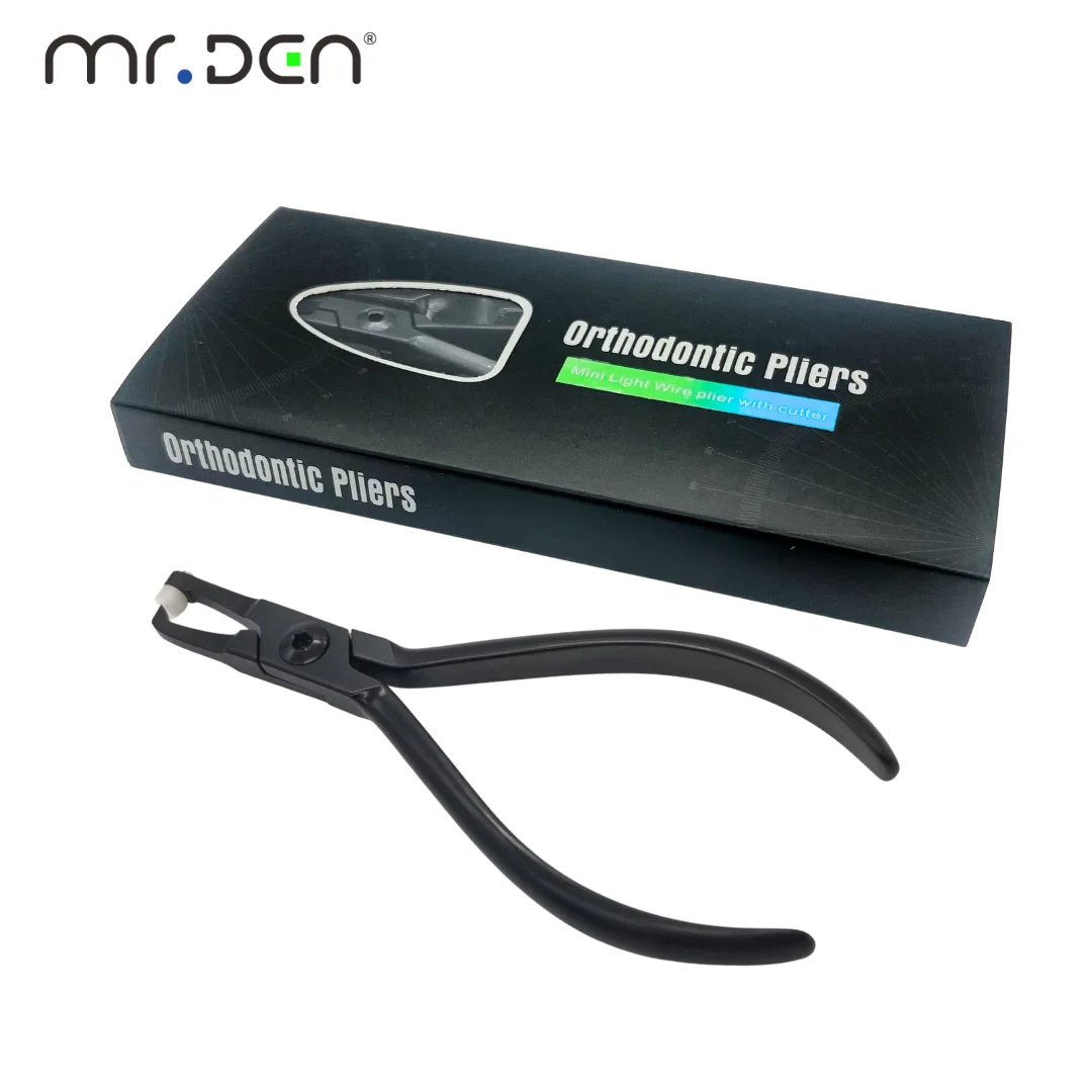 Hardened Dental Pliers Black Diamond Series Posterior Band Removing Pliers Titanium Coated Stainless Steel Orthodontic Tools