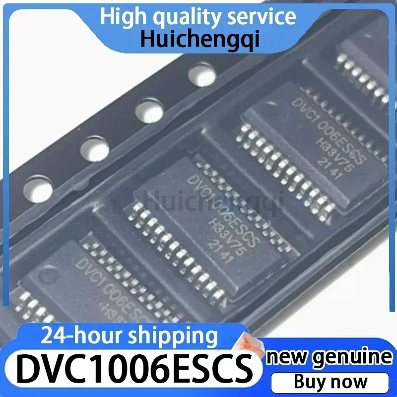 1PCS Genuine DVC1006ESCS SSOP-24 Multiple Lithium Battery Pack BMS Monitoring IC