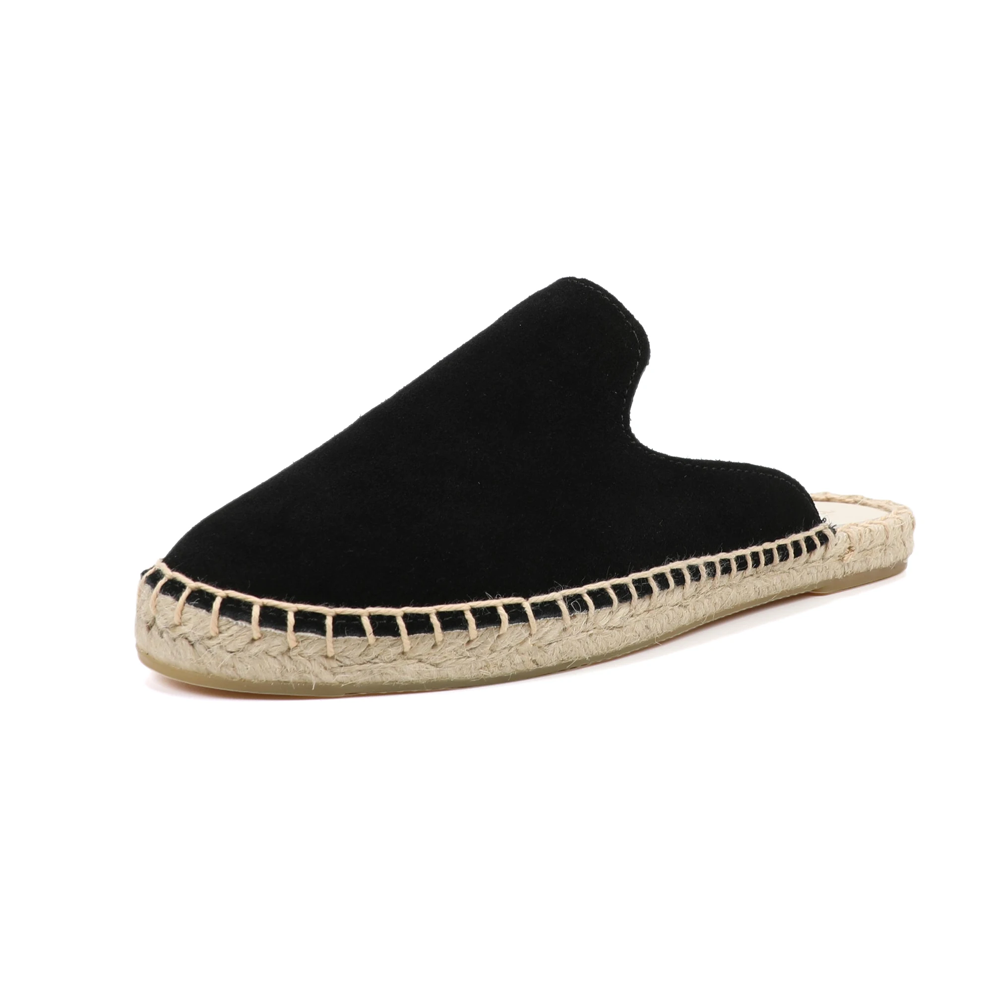 Klassische Espadrille-Pantoletten für Damen – bequeme und vielseitige Hausschuhe in trendigen Farben – Detail 24