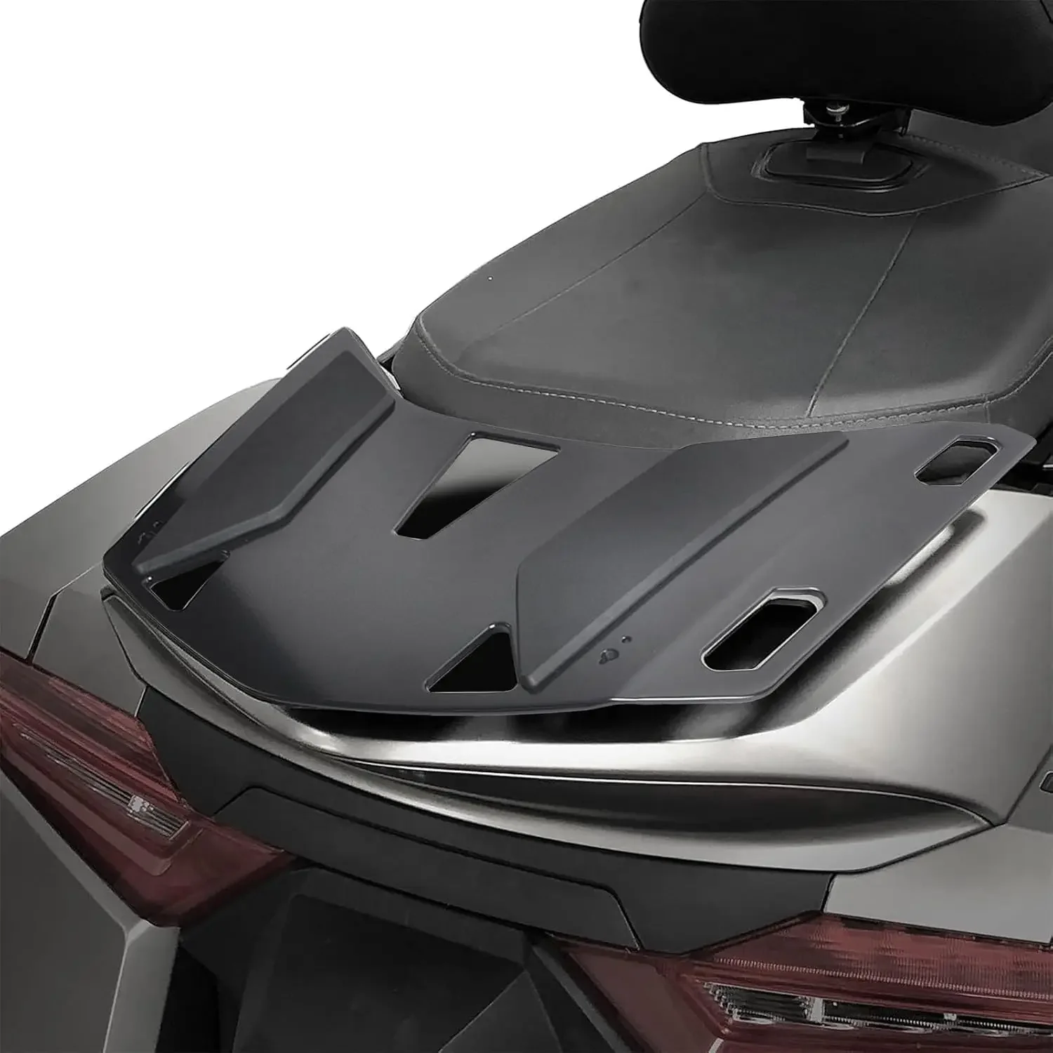 Thickened Alloy Steel Shelf Black Touring Motorcycle Rear Luggage Rack