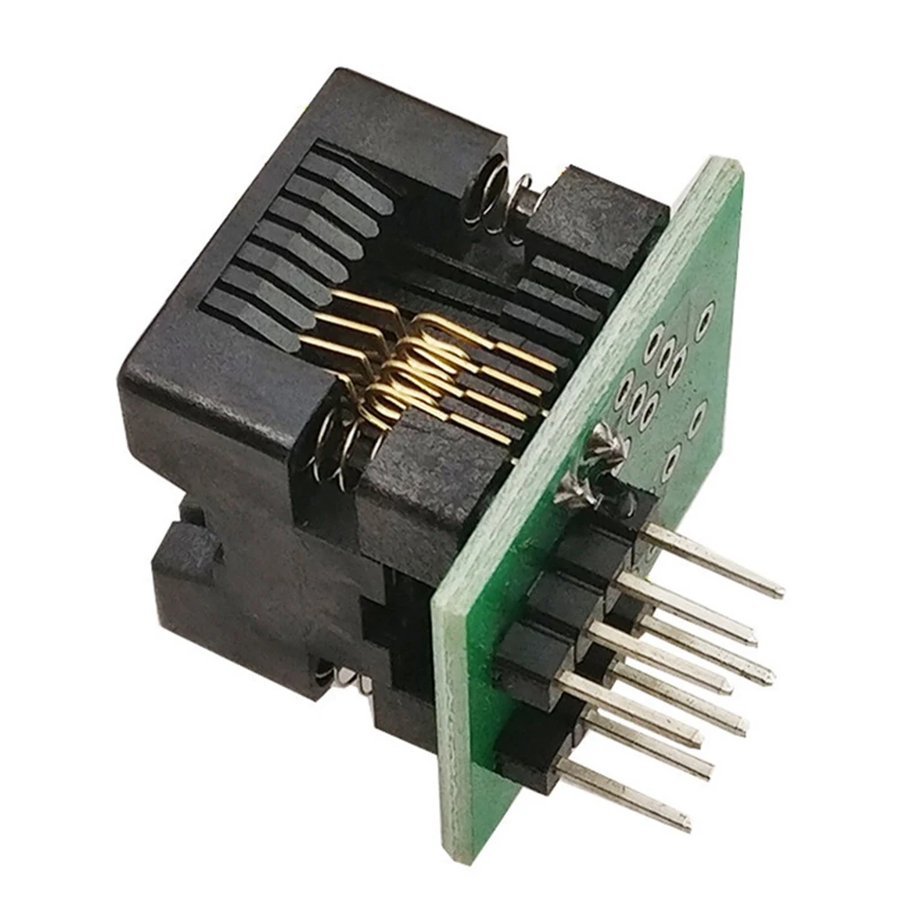 1Pcs SOP8 to DIP8 SOP8 Turn DIP8 SOIC8 to DIP8 IC Socket Programmer Adapter Socket for Wide 200Mil