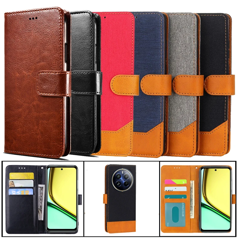 For чехол на Realme 12 Pro+ RMX3840 RMX3841 Wallet Case For Realme 12 Pro Extreme Phone Cover For Realme P1 Pro 5G RMX3844 Funda